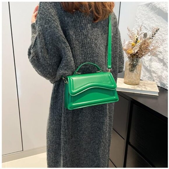 Mini Purse Women PU Small Crossbody Bag Compact Handbag with Large Capacity - Picture 4 of 4